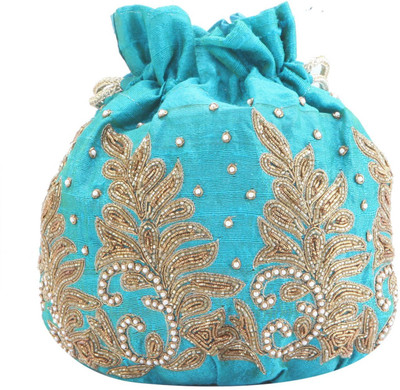 

TARUSA Trendy Potli(Blue)