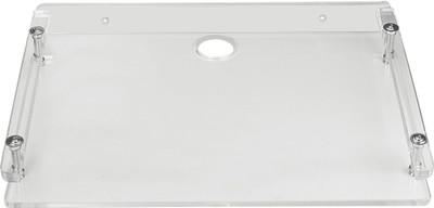 

Admire Set top Box Stand Big Acrylic Wall Shelf(Number of Shelves - 1, Clear)