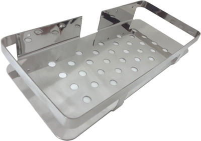 

AAI LUXURY SUS 304 STAINLESS STEEL MULTIPURPOSE SHELF Stainless Steel Wall Shelf(Number of Shelves - 1, Silver)