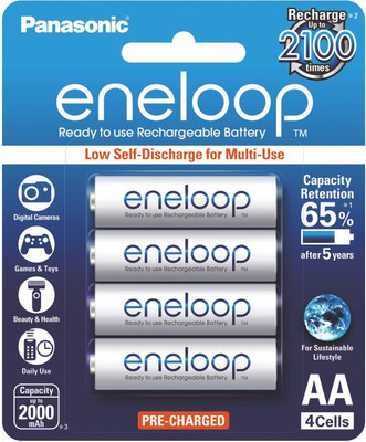 

Panasonic Eneloop AA 2000 mAH Rechargeable Ni-MH Battery