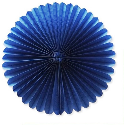 

Funcart Funcart Navy Blue paper fan 16''