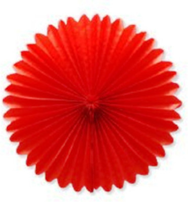 

Funcart Funcart Tissue Paper Fan Decorations red 12''