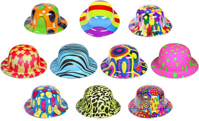 

Funcart Funcart plastic Bowler Hats (pack of 6)