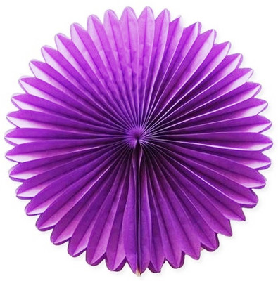 

Funcart Funcart Purple paper fan 16''