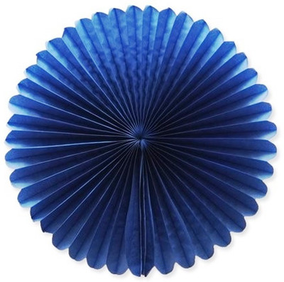 

Funcart Funcart Navy Blue paper fan 12''