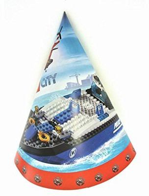 Funcart Funcart lego city hat size:20cm(pack of 8pcs) available at flipkart for Rs.240