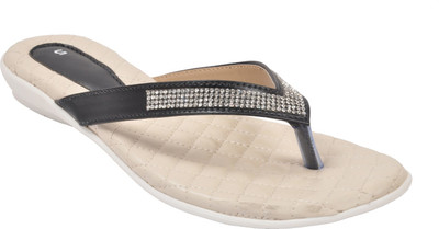 

With The Fashion Women BLACK Flats