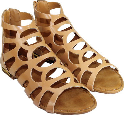 

Adorn Women Beige Sandals