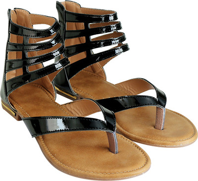 

Adorn Women Black Flats