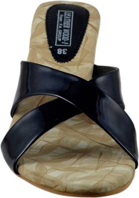 Leatherwood1 Women Black Heels