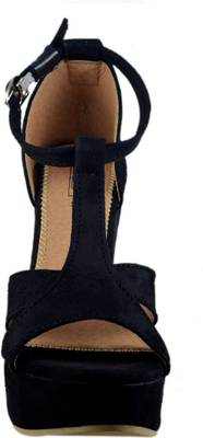 Leatherwood1 Women Black Heels