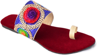 

Myra Women Maroon Flats