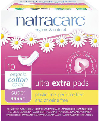 

Natracare Ultra Extra-Super Sanitary Pad(Pack of 10)