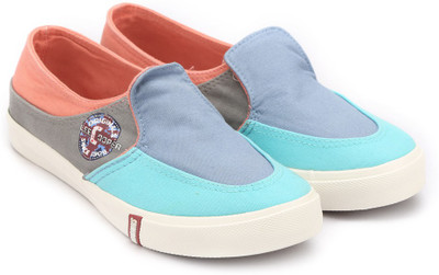 

Lee Cooper Canvas Loafers For Men(Pink, Pink/lt.grey