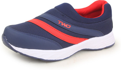 Touchwood STARLITE Sports Running Shoes For Men(Navy, Red, Navy and red