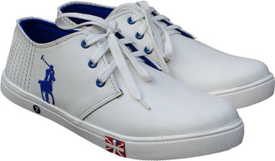 

Vintage Sneakers For Men(White, Blue