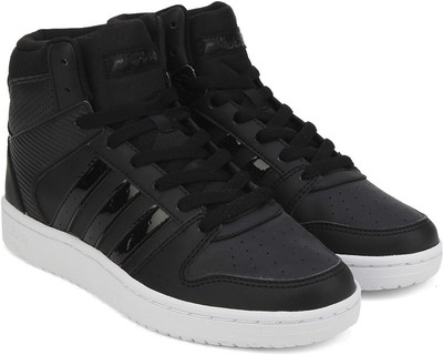 

ADIDAS NEO VS HOOPSTER MID W Sneakers For Women, Cblack/cblack/ftwwht