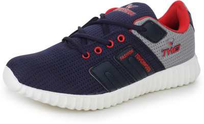 Touchwood RETRO Sports Running Shoes For Men(Navy, Navy and red