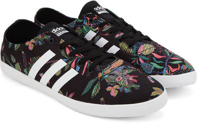 

ADIDAS NEO CLOUDFOAM QT VULC W Sneakers For Women(Black, Cblack/ftwwht/cblack