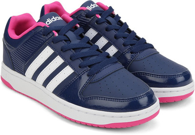 

ADIDAS NEO VS HOOPSTER W Sneakers For Women(Blue, Mysblu/ftwwht/shopin