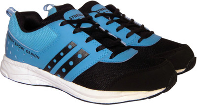 

Action Synergy SRF0069 Black/Blue Phylon Sole Sports Running Shoes For Men(Black, Blue