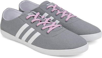 

ADIDAS NEO CLOUDFOAM QT VULC W Sneakers For Women(Grey, Grey/ftwwht/lgtorc