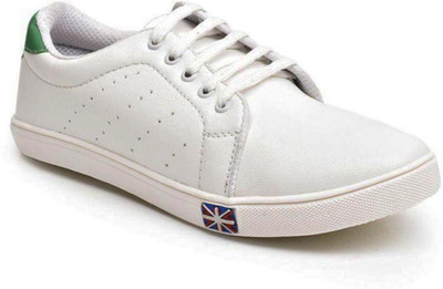 

Vintage Sneakers For Men(White, White 7 green