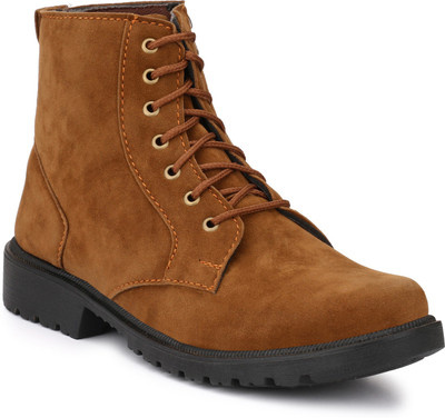 

ZebX Boots For Men(Brown