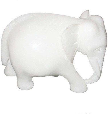 

Mahaveer Creation Decorative Showpiece - 8 cm(Stoneware, White)