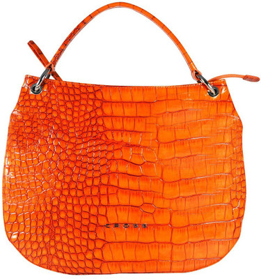 

Cross Women Casual Orange PU Hand-held Bag