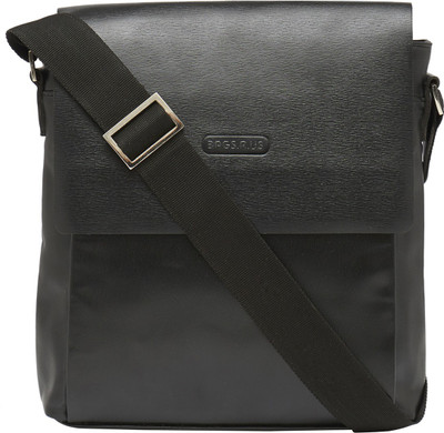 

Bags R Us Men & Women Formal Black PU Sling Bag