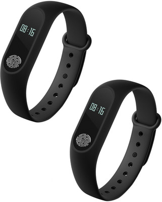 

ROQ Health Band Tracker with Oled Display Heart Rate Sensor Compatible With All Smartphones(Black Strap Regular)