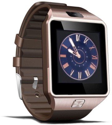 

OSR Traders DZ-09 Smartwatch(Brown Strap Regular)