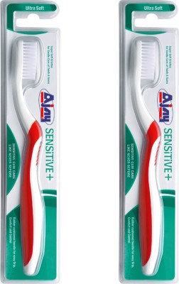 

Ajay SENSITIVE + Pack Of 2 Ultra Soft Toothbrush