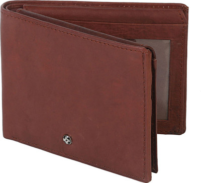 

JL Collections Men Brown Genuine Leather Wallet(4 Card Slots)
