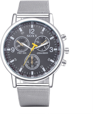Yellow Chimes YCFWM-28ABK-SL Watch - For Men