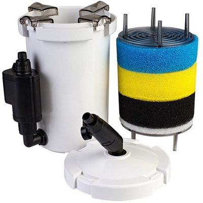 

Sunsun Canister Aquarium Filter(Mechanical Filtration for Salt Water and Fresh Water)