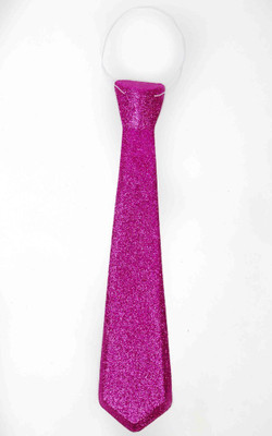 

Funcart Funcart Glitter Long Pink Tie