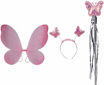 

Funcart Funcart Butterfly Wing Set - Baby Pink Glitter