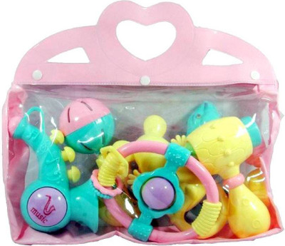 

HALO NATION Rattle Set for Toddlers Rattle(Multicolor)