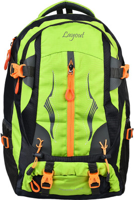 Layout Captiva 45 L Backpack(Green, Black)