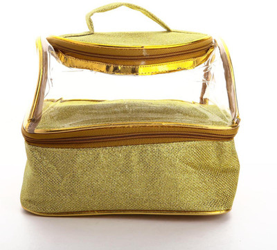 

Utsavi UF-MPB-10055-Gold Waterproof Multipurpose Bag(Gold, 6 inch)