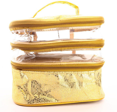 

Utsavi UF-MPB-10067-Gold Waterproof Multipurpose Bag(Gold, 6 inch)