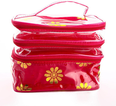 

Utsavi UF-MPB-10064-Pink Waterproof Multipurpose Bag(Pink, 6 inch)