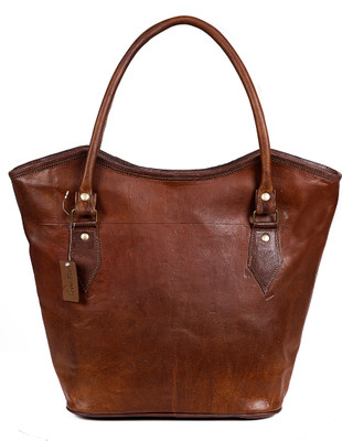 

Goatter Goatter Orignal Leather Women's Handbag Shoulder Bag(Brown, 12 inch)