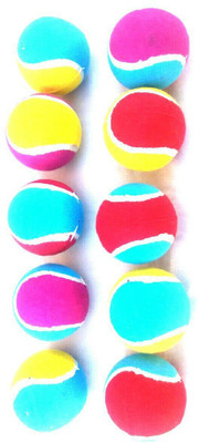 

Crown Rubber Cricket Tennis Ball(Pack of 12, Multicolor)
