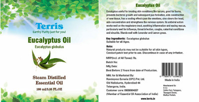 Terris Eucalyptus Oil(100 ml)