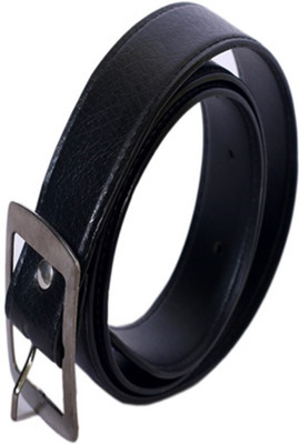 

madley Men Black Artificial Leather Belt