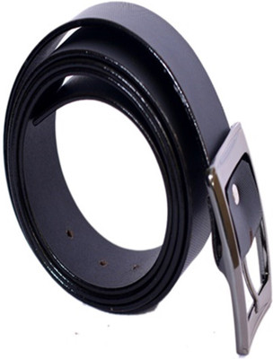 

madley Men Black Genuine Leather Belt
