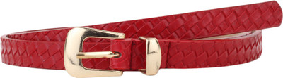 

Alvaro Castagnino Women Casual Red Artificial Leather Belt